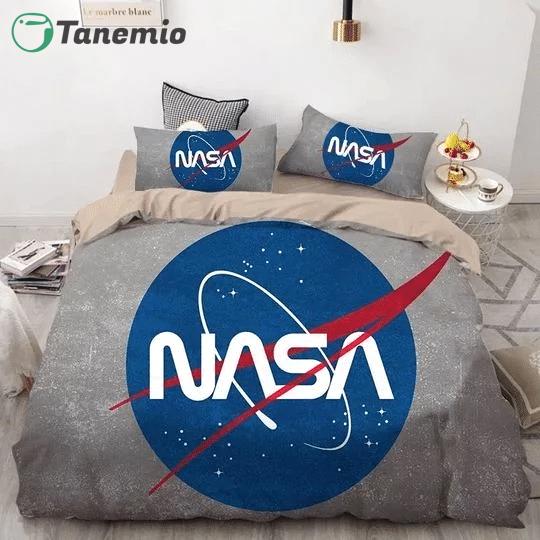 Duvet Covers and Pillow Case set - Nasa space 3 duvet quilt bedding set