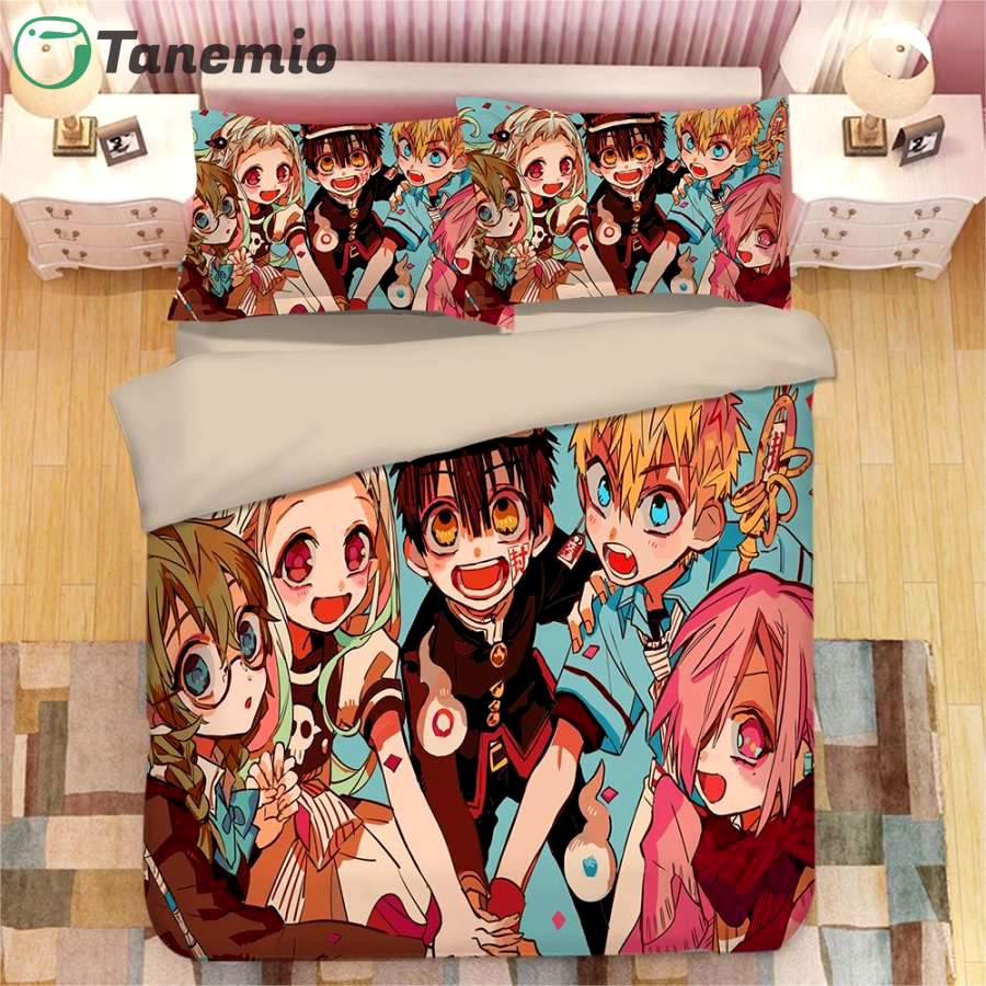 Duvet Covers and Pillow Case set - Toilet-bound hanako kun #5 duvet cover quilt cover pillowcase bedding set bed linen home decor