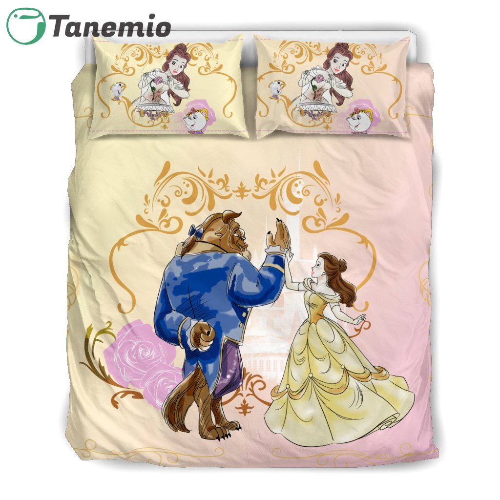 Duvet Covers and Pillow Case set - Fandomgift beauty and the beast dn bedding set duvet cover pillowcase