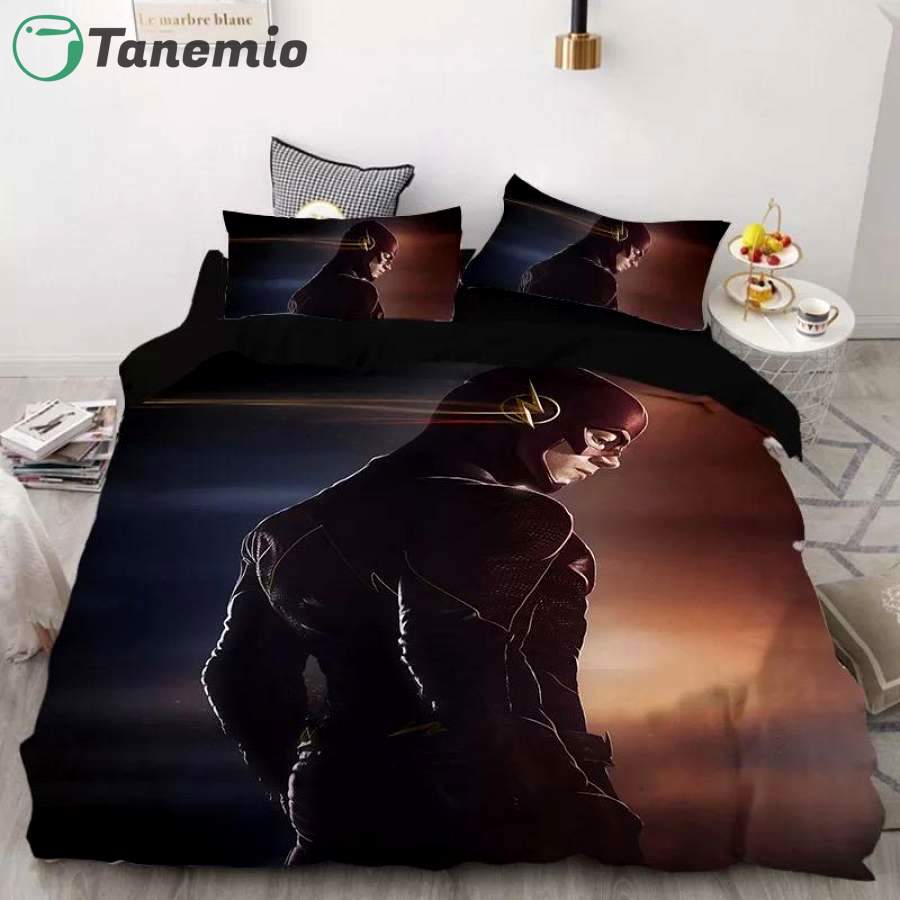 Duvet Covers and Pillow Case set - The flash barry allen #16 duvet cover quilt cover pillowcase bedding set bed linen home decor