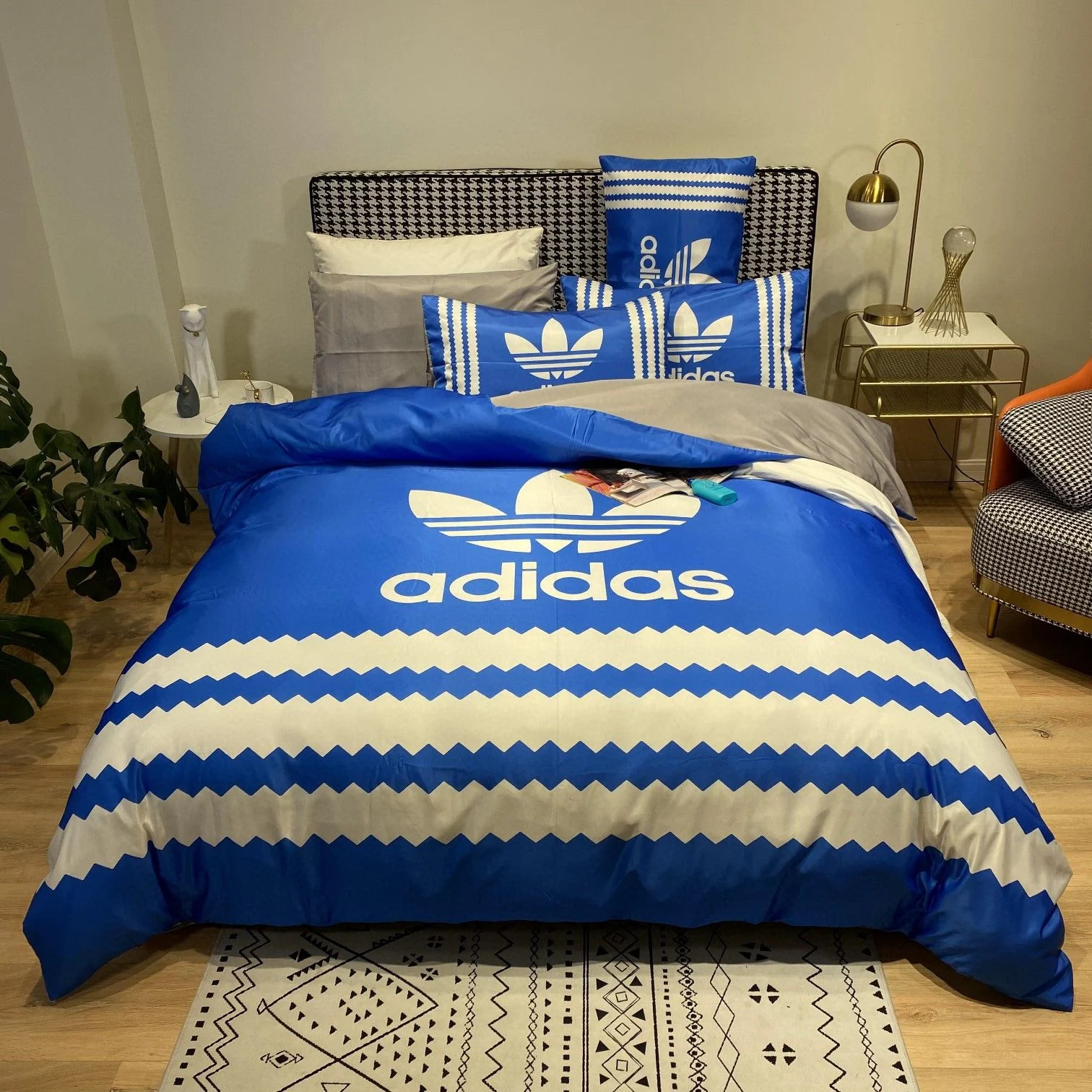 Adidas luxury brand 01 bedding set