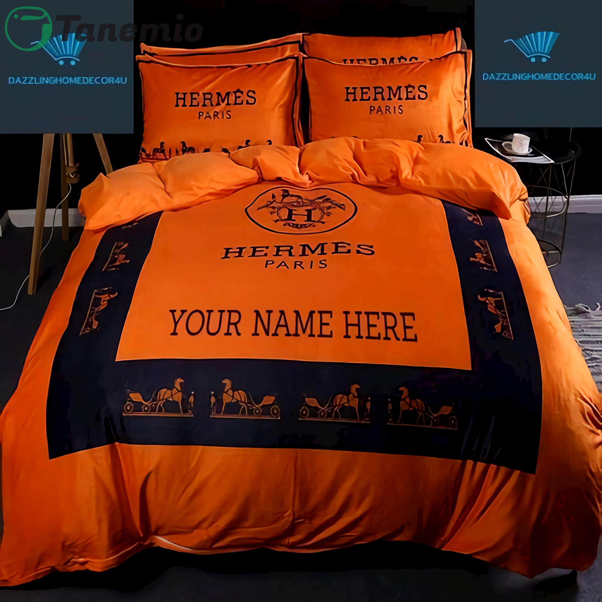 Hermes 15 bedding set 2022