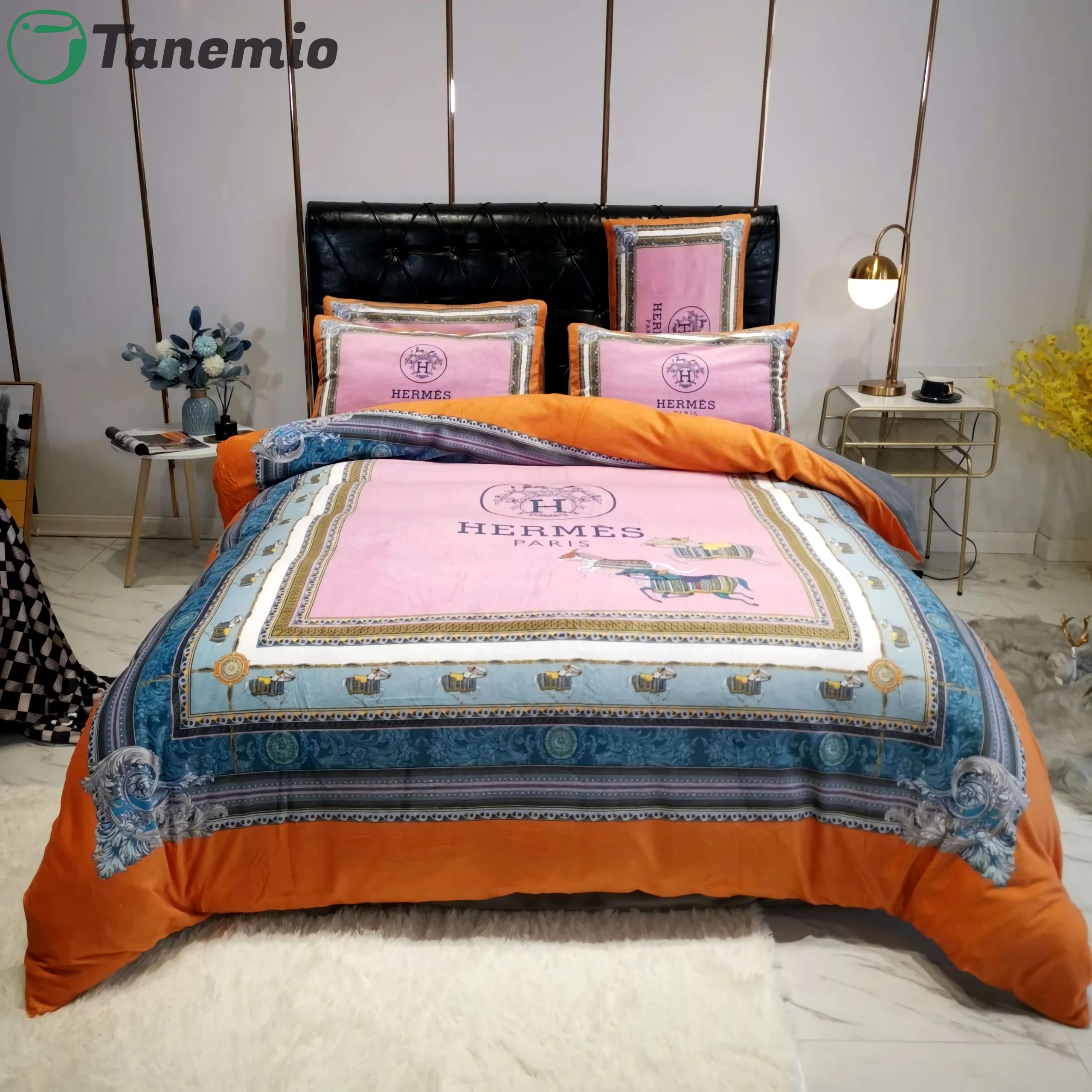 Duvet Covers and Pillow Case set Hermes 27 bedding set 2022
