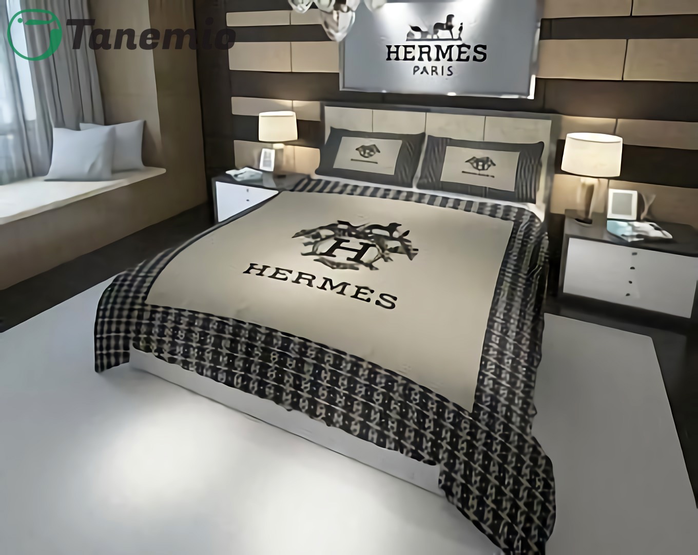 Hermes 43 bedding set 2022