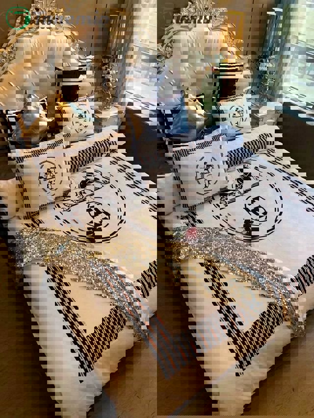 Hermes paris luxury brand type 11 bedding sets duvet cover bedroom sets