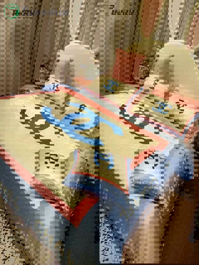 Luxury cn chanel type 28 bedding sets duvet cover luxury brand bedroom