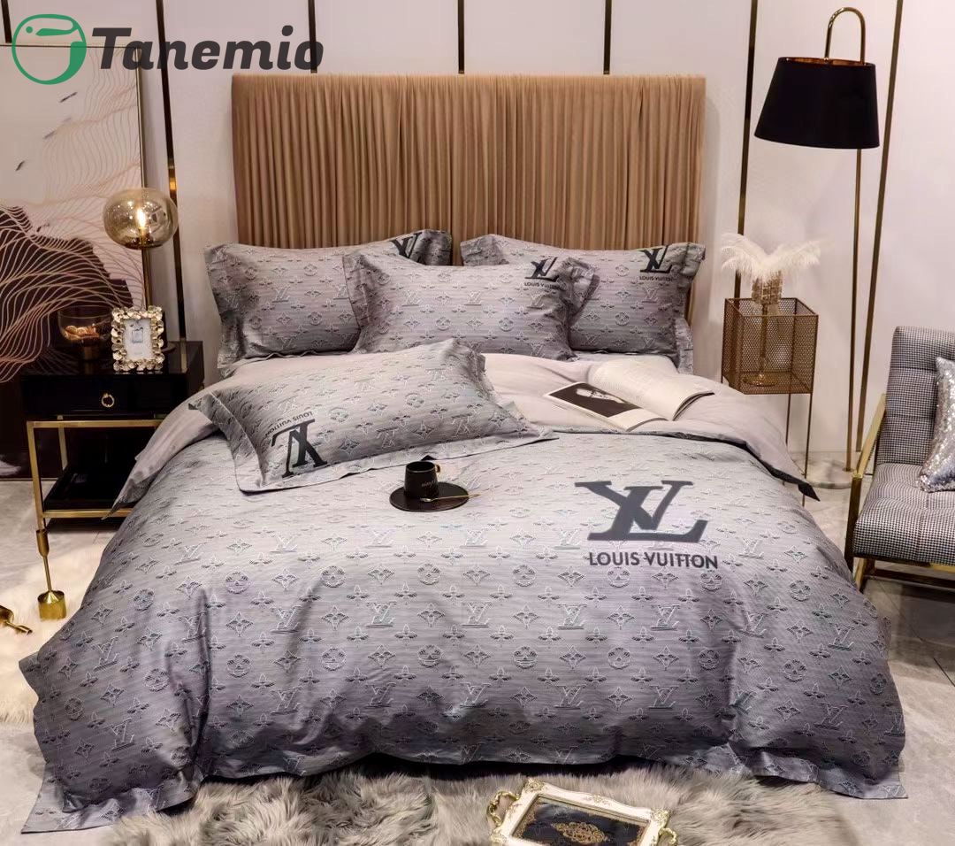 French luxury bedding 3d personalized customized louis vuitton bedding