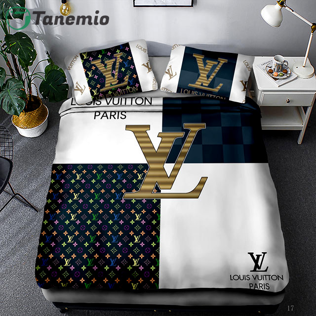 Louis vuitton bedding sets duvet cover luxury brand bedroom sets lv13 2022