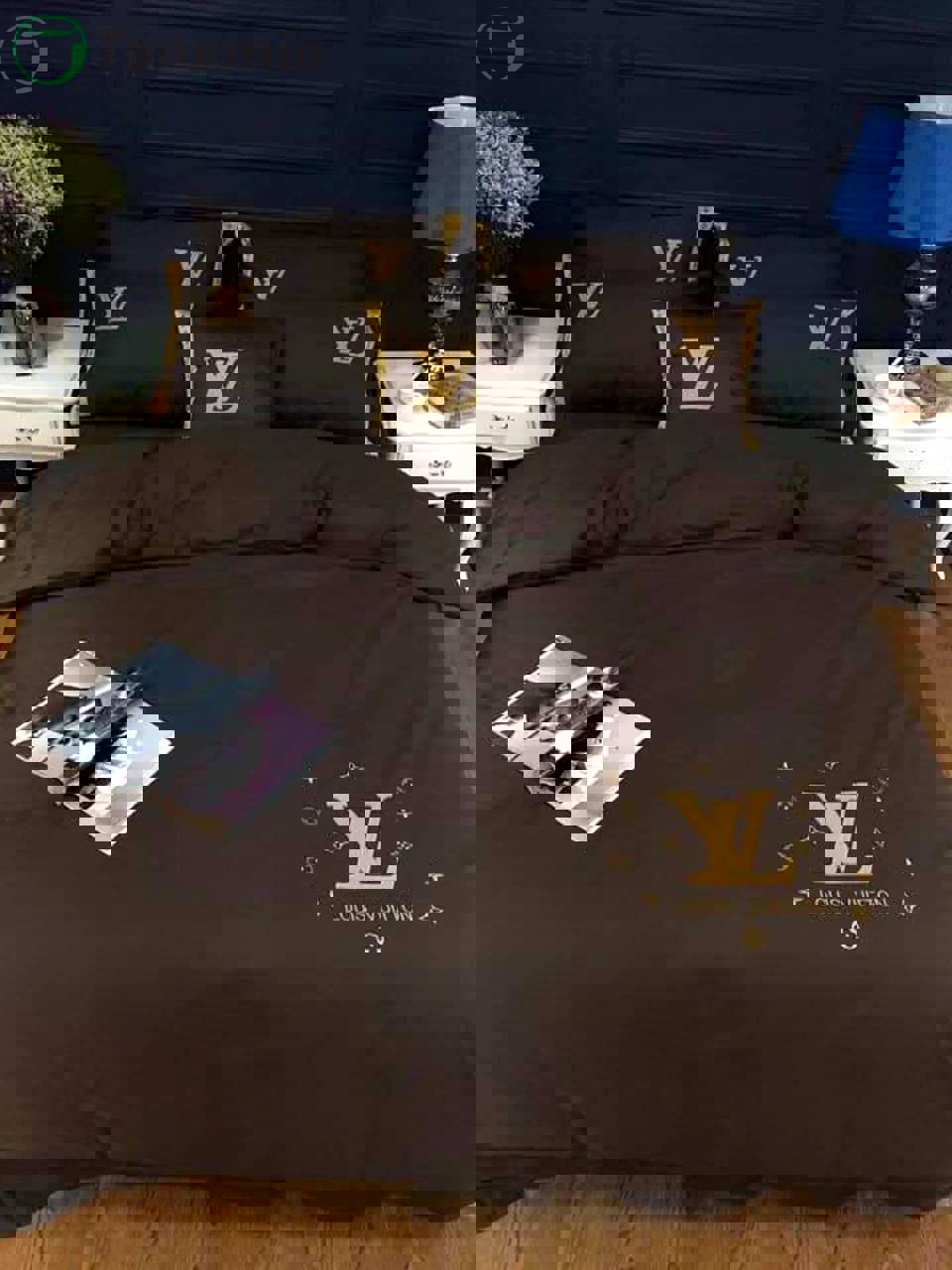 Duvet Covers and Pillow Case set Louis vuitton logo custom 3d