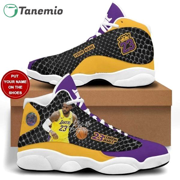 Personalized lebron james 23personalized your name Air Jordan 13 Shoes Sneakers Gifts For Men