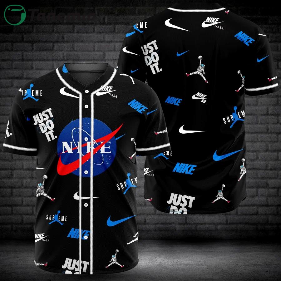 Nike supreme baseball jersey shirt luxury clothing clothes sport for men women hot 2023 Baseball Jersey Shirt