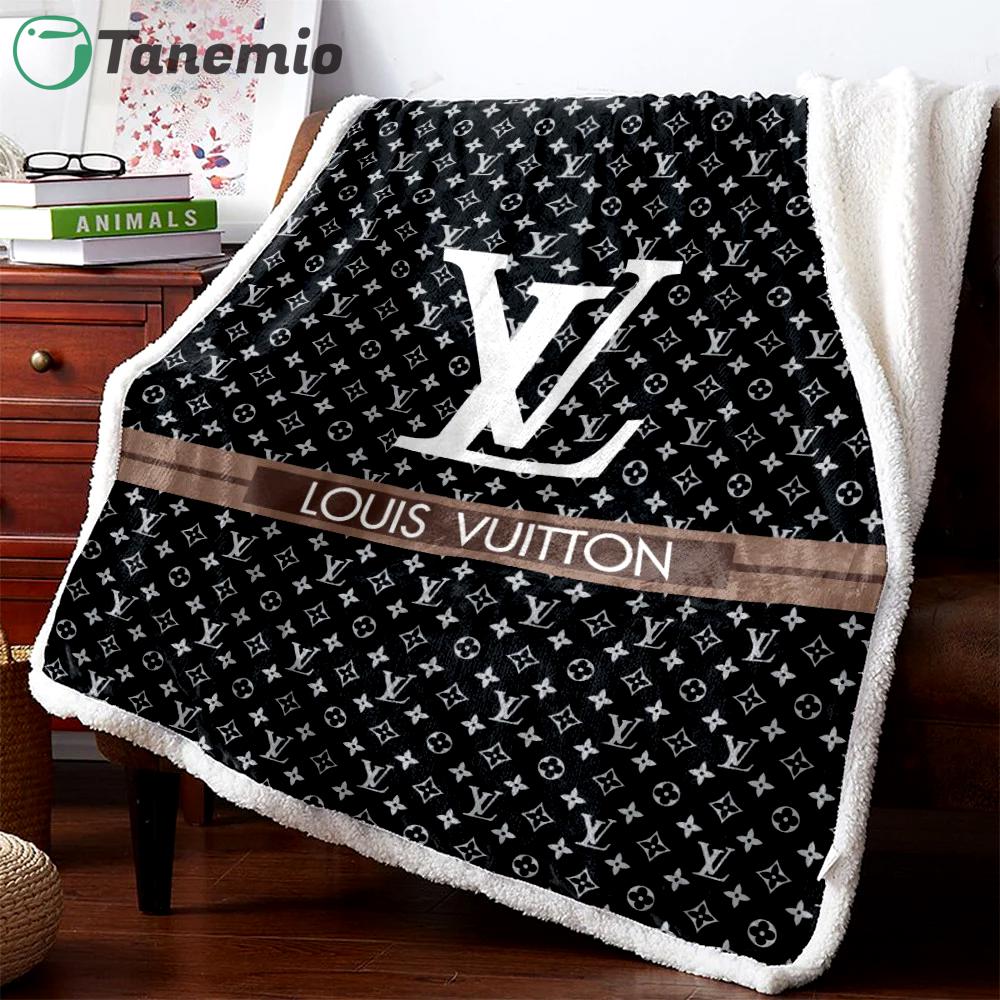 Louis vuitton luxury premium brand blanket fleece home decor 176 Blanket Fleece