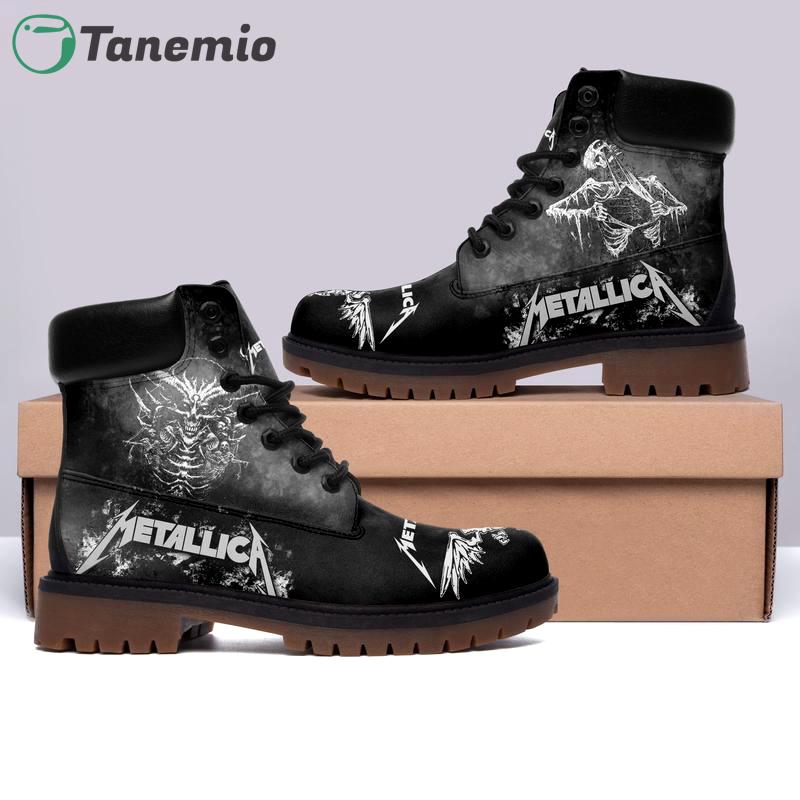 Metallica rock band form timboots hot 2023 Timboots Shoes