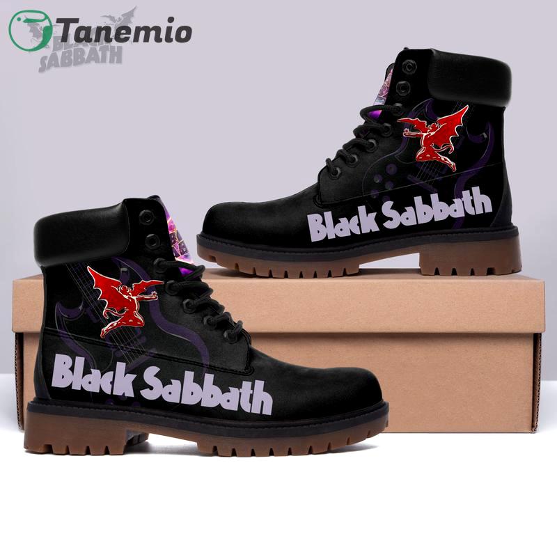 Black sabbath form timboots hot 2023 best gift for fans Timboots Shoes