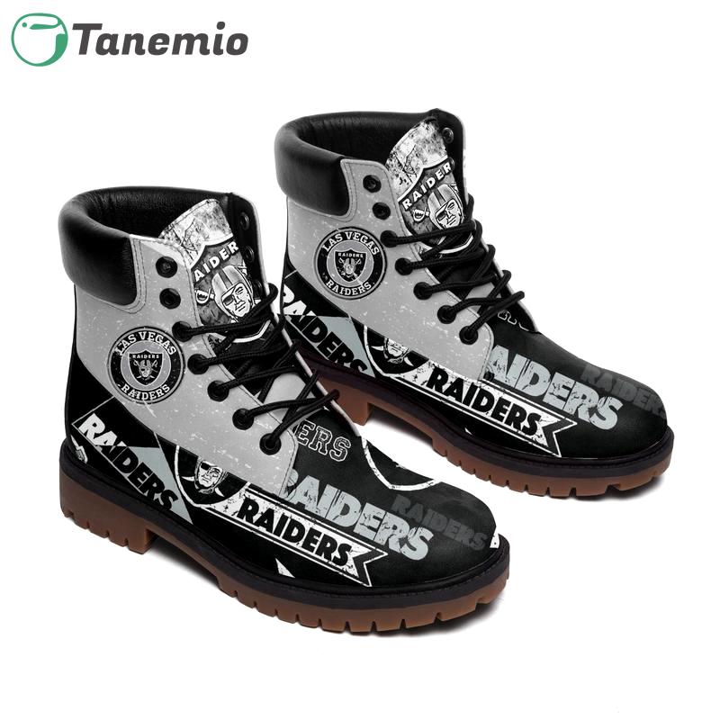 Oakland raiders football team form timboots hot 2023 best gift for fans Timboots Shoes