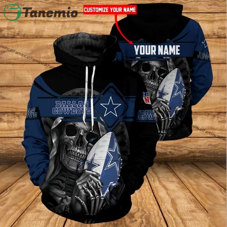 Dallas cowboys 17 nfl gift for fan personalized 3d thirtweater zip hoodie bomber jacketize 3d zip hoodie Zipper Hoodie 3D