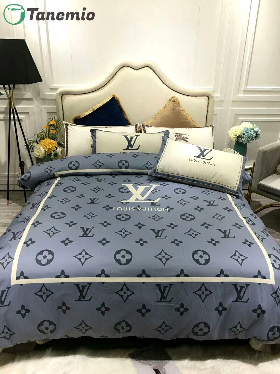Lv type 154 lv luxury brand Bedding Sets home decor bed linen bedspread sheets duvet blankets