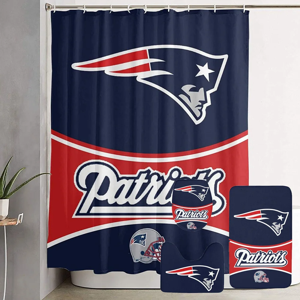 New England Patriots Patri Patriots Newenglandpatriots Nfl Superbowl Americanfootball Bath Mat Set - Unmatched Style, Unbeatable Comfort, Indulge in Style Now!