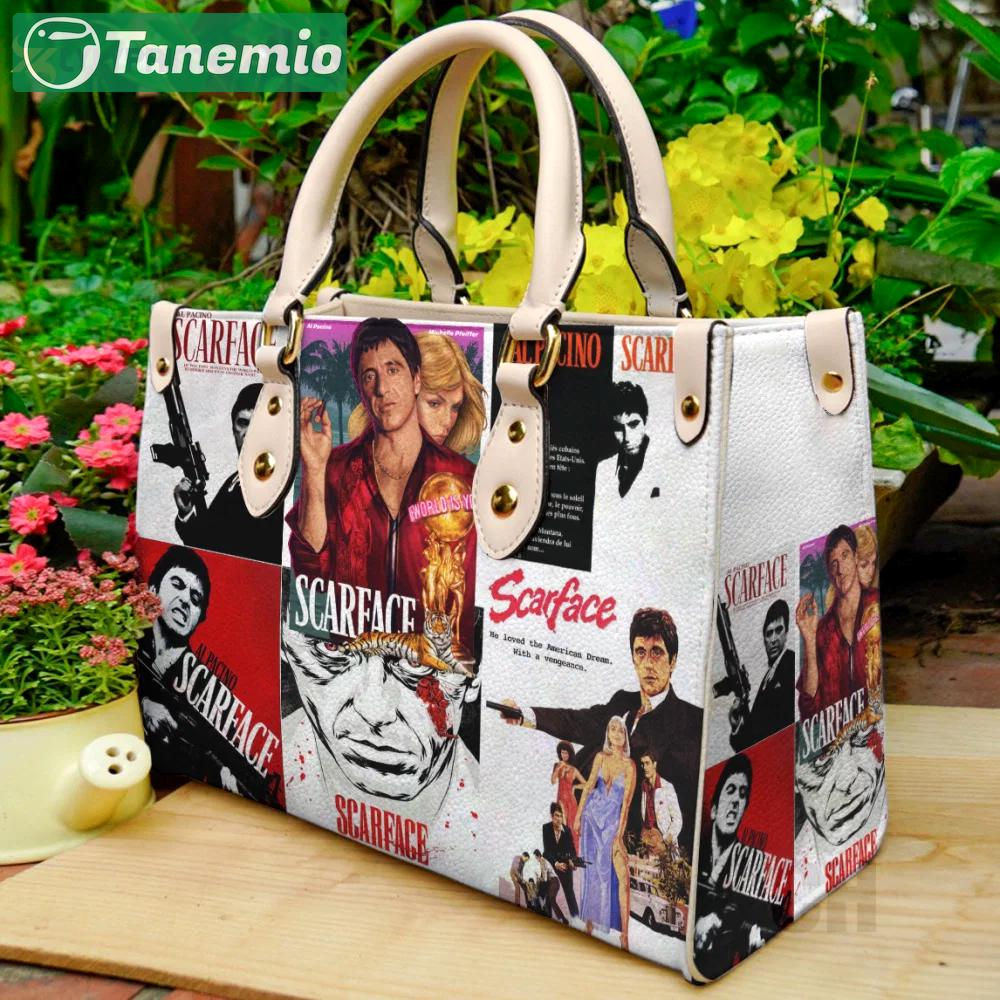 Al pacino leather bag for women gift 1395 Women Leather Hand Bag