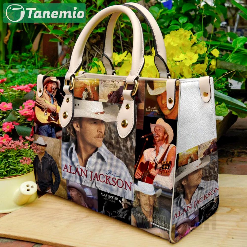 Alan jackson lover leather bag for women gift 3955 Women Leather Hand Bag