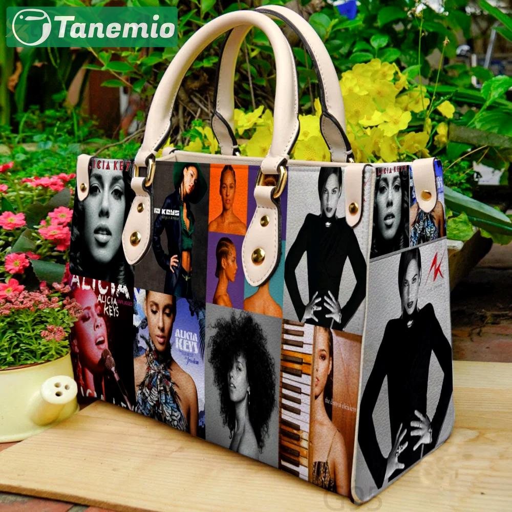 Alicia keys leather bag g95 1950 Women Leather Hand Bag