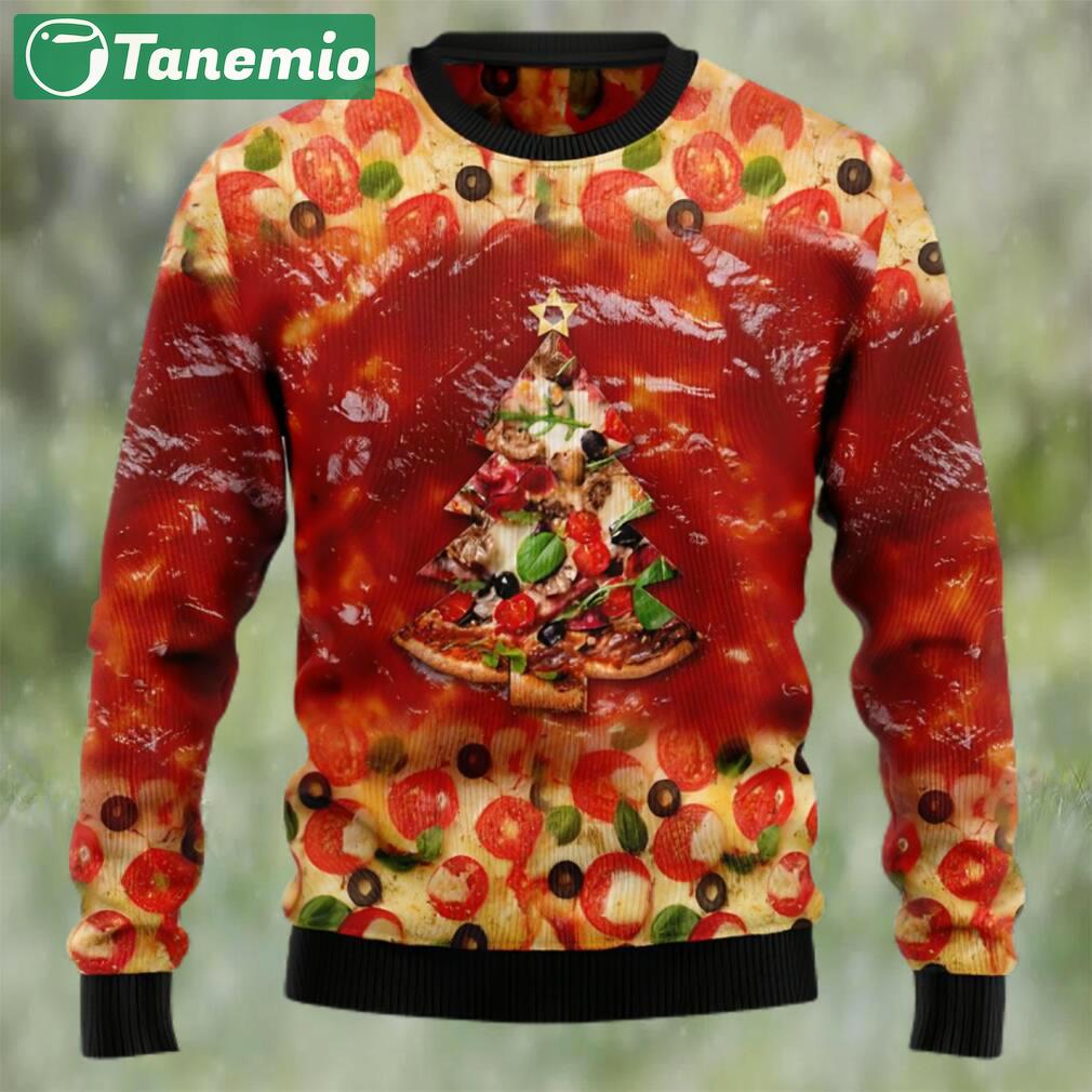 All i want for christmas is pizza ugly christmas sweater Christmas Ugly Sweater
