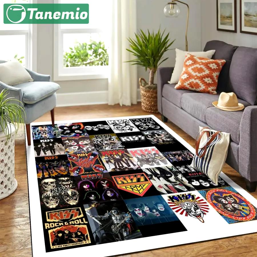 Allman brothers band area rug living room rug home decor home decor bedroom living room decor Rectangle Rug