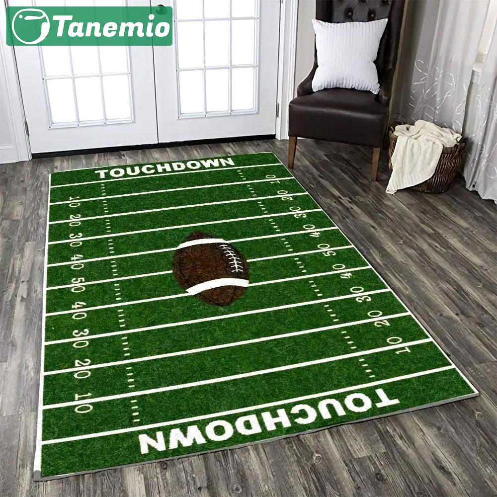 American football field rug rcdd81f22213 area rug living room carpet rug regtangle carpet floor decor home decor Rectangle Rug
