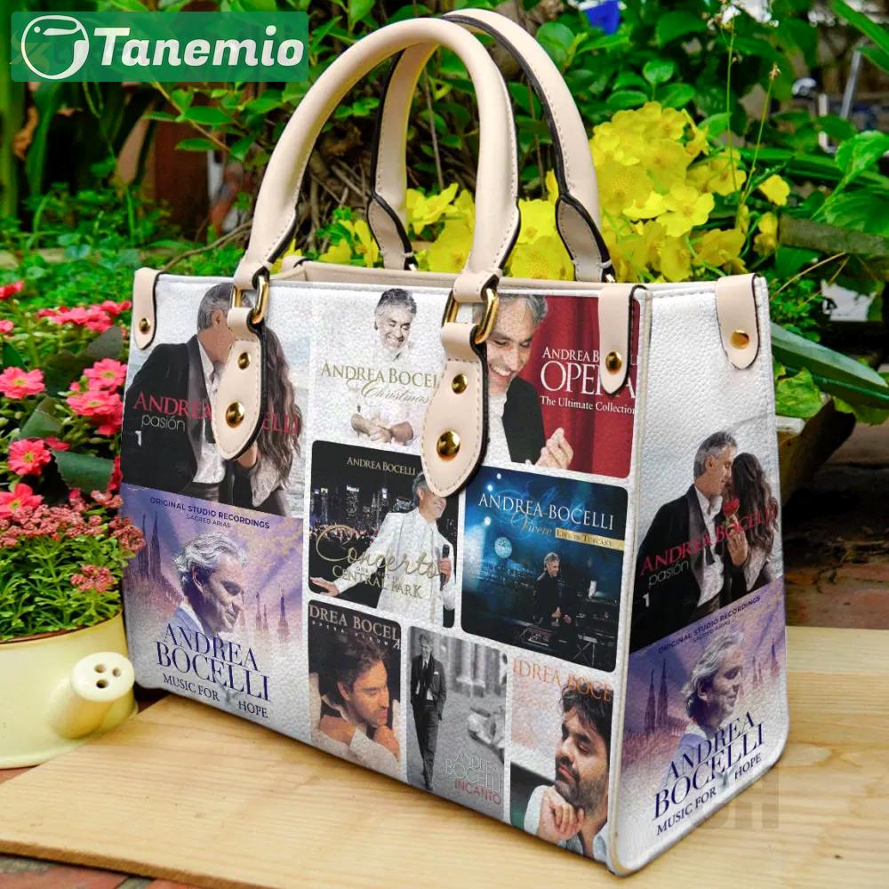 Andrea bocelli leather bag for women gift 2046 Women Leather Hand Bag