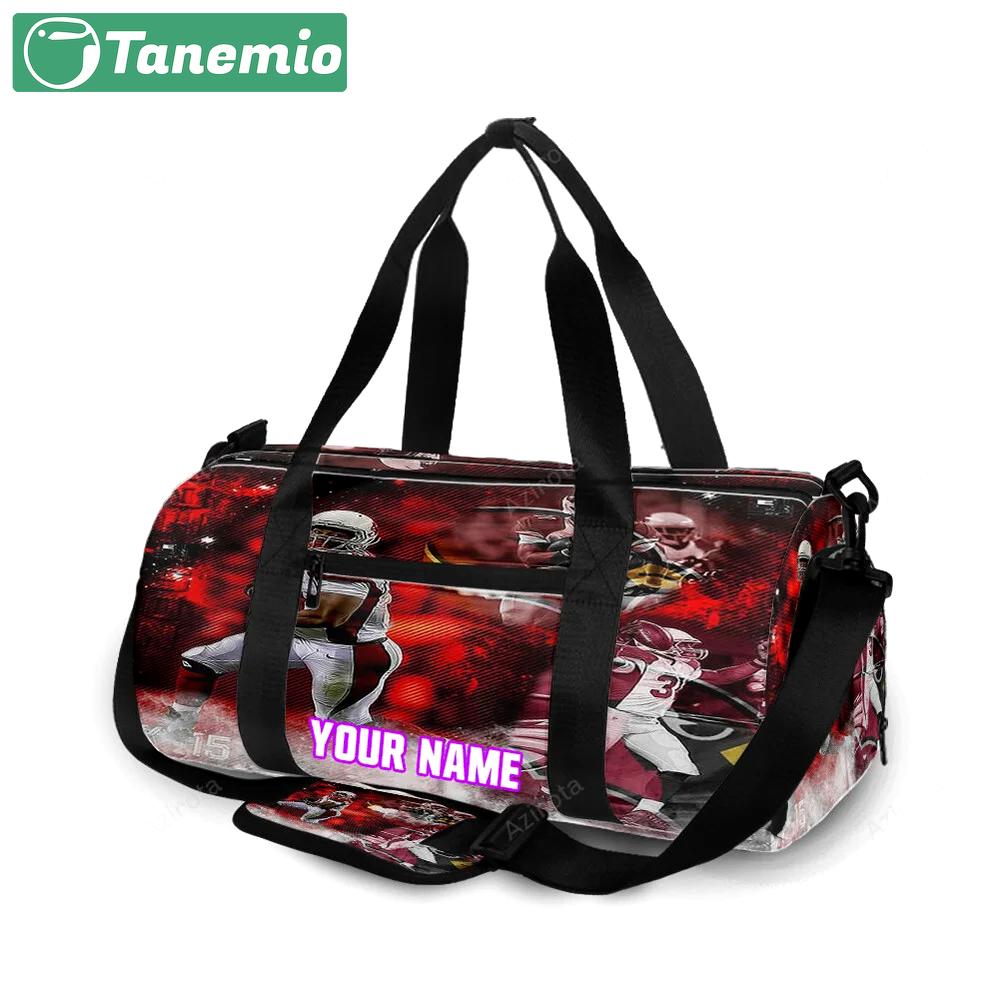 Arizona cardinals all players2 personalized name travel bag gym bag 2074 Travel Bag