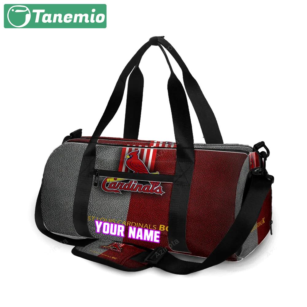 Arizona cardinals logo v2 personalized name travel bag gym bag 650 Travel Bag