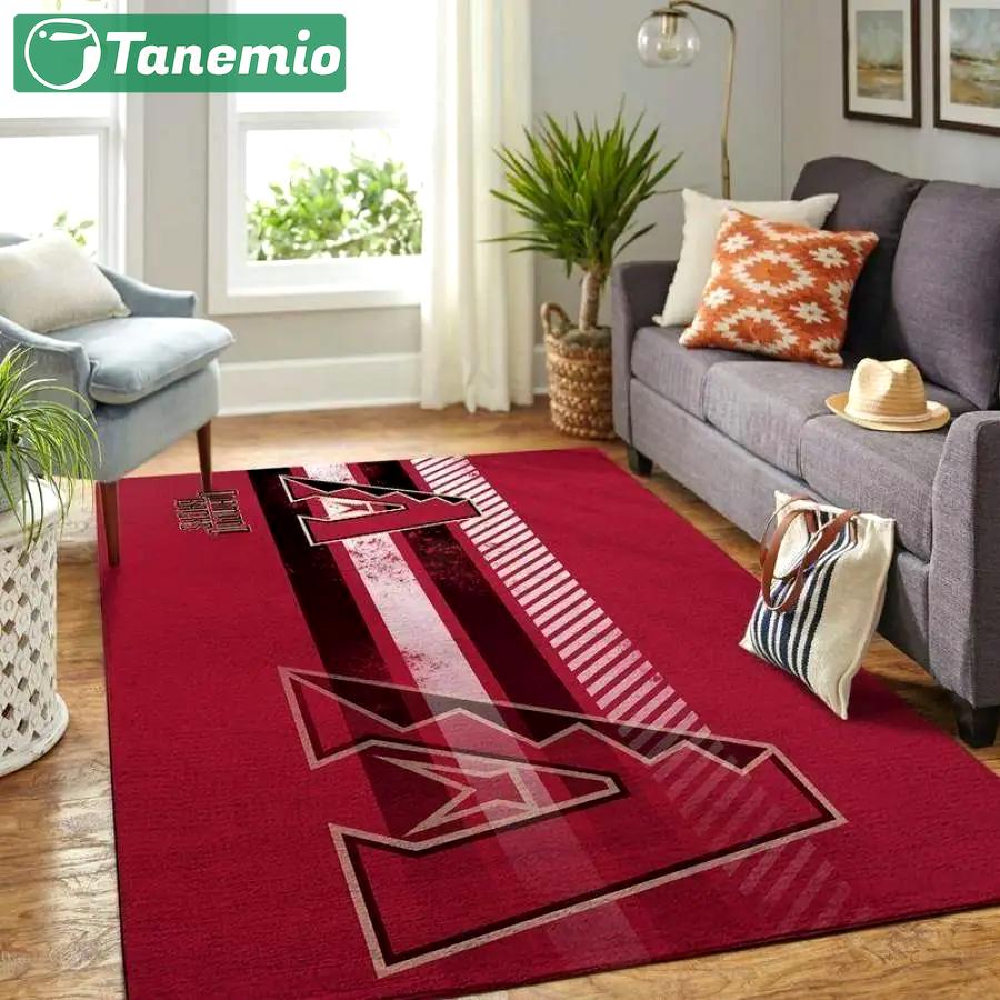Arizona diamondbacks football team logo carpet rug living room 03117 Rectangle Rug