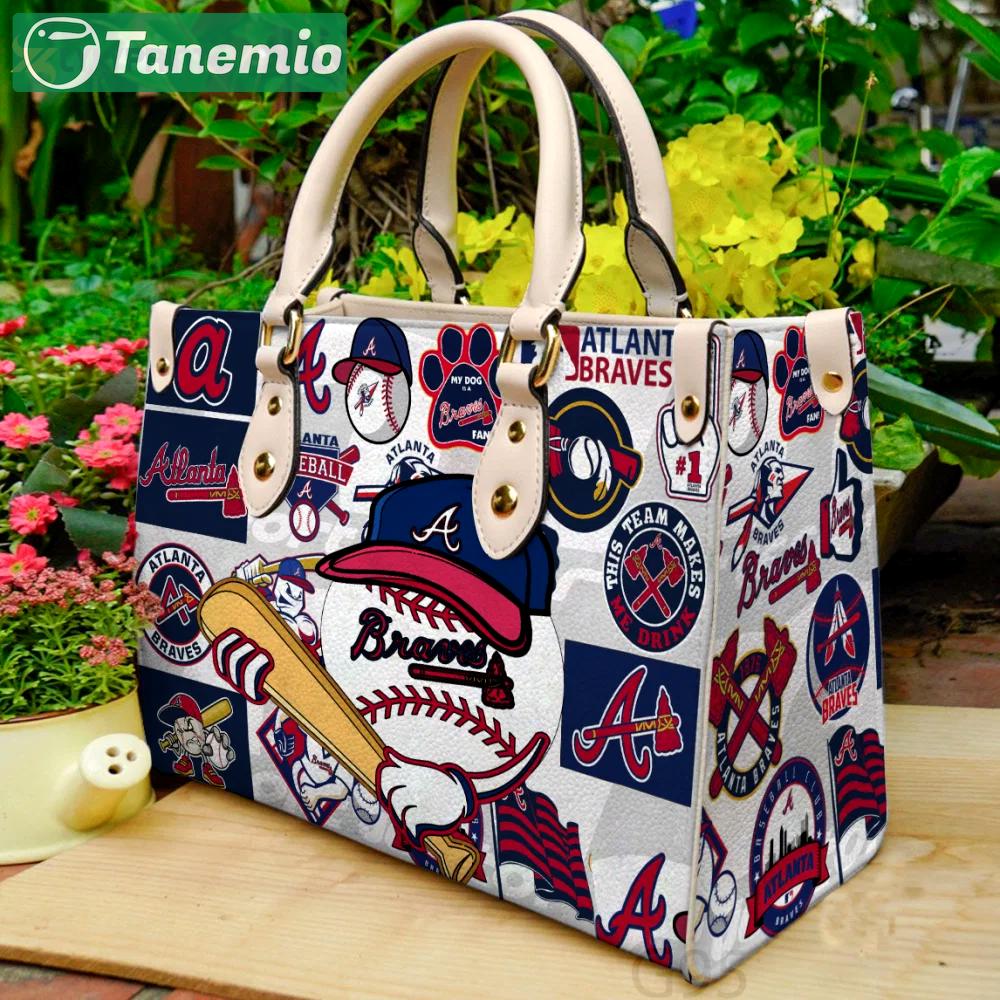 Atlanta braves 1t leather bag g95 1000 Women Leather Hand Bag