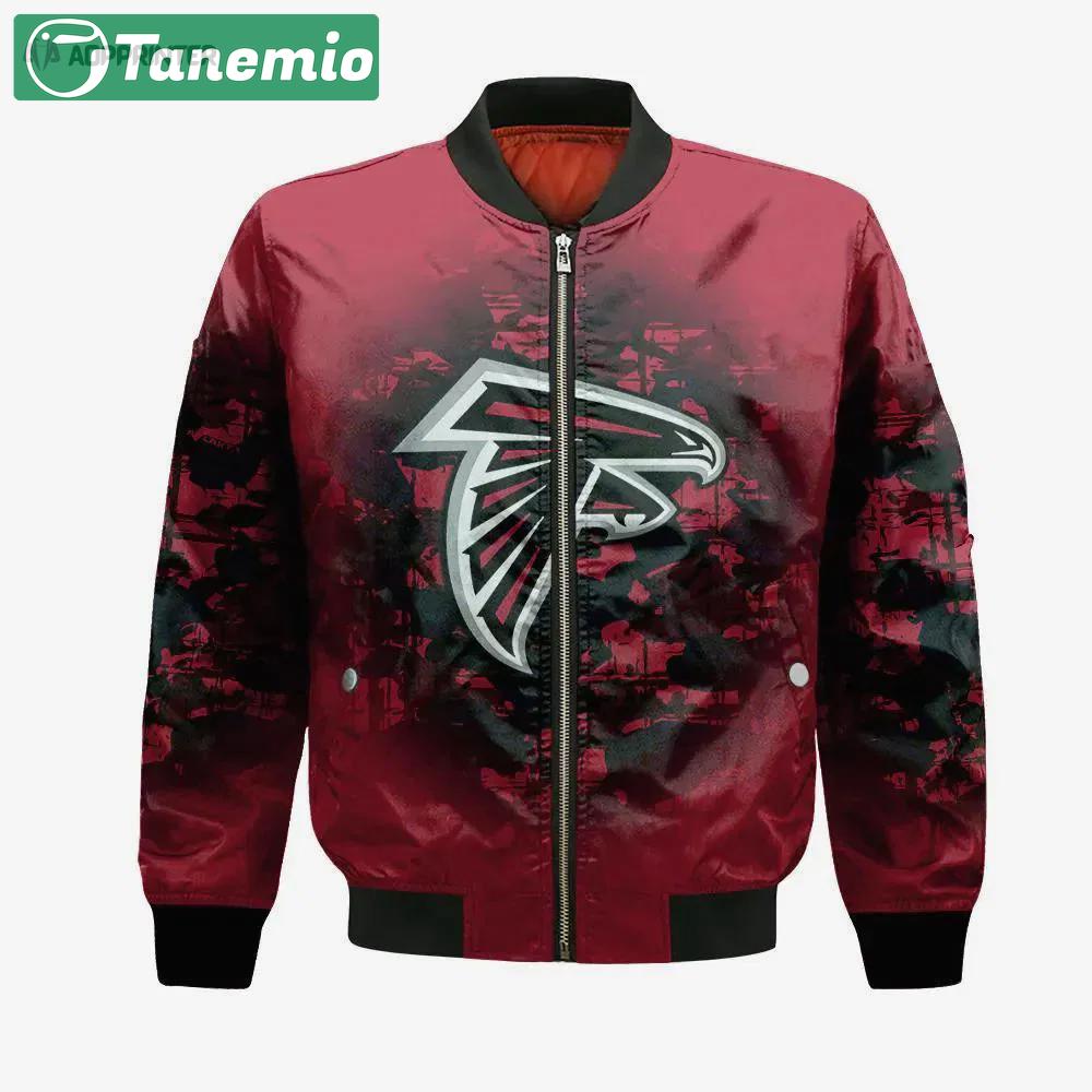 Atlanta falcons bomber jacket 3d printed camouflage vintage Bomber Jacket