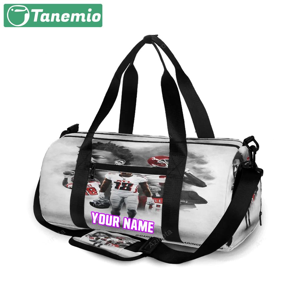 Atlanta falcons ridley 18 v2 personalized name travel bag gym bag 1521 Travel Bag