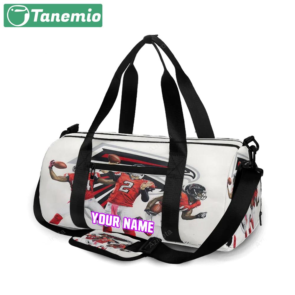 Atlanta falcons team5 personalized name travel bag gym bag 1506 Travel Bag