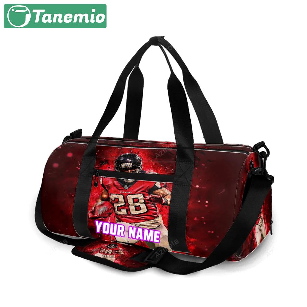 Atlanta falcons terron ward 28 v2 personalized name travel bag gym bag 1645 Travel Bag