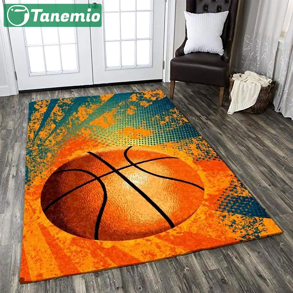 Baketball area rugs living room carpet christmas gift rug regtangle carpet floor decor home decor v11205 Rectangle Rug