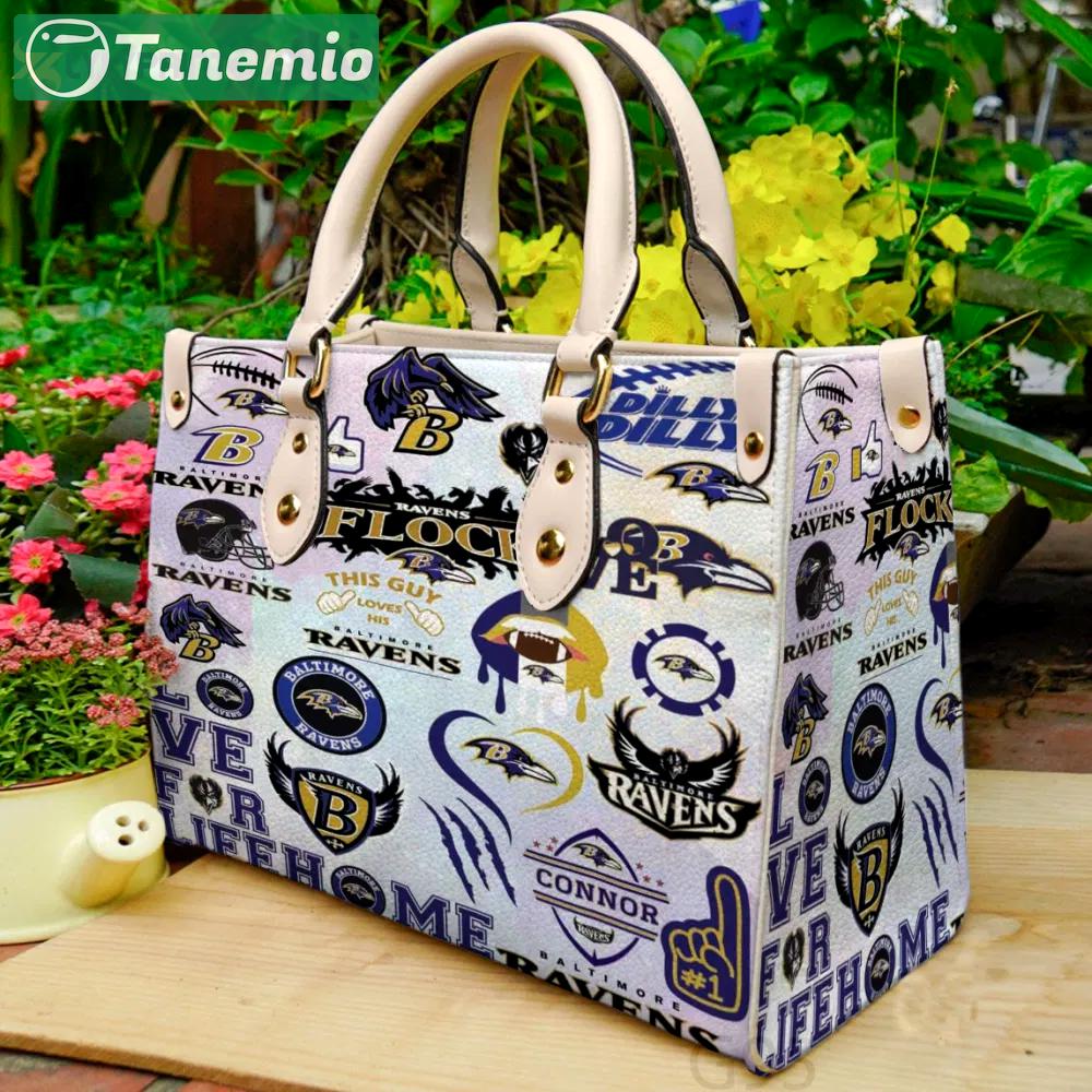 Baltimore ravens leather bag for women gift 1012 Women Leather Hand Bag