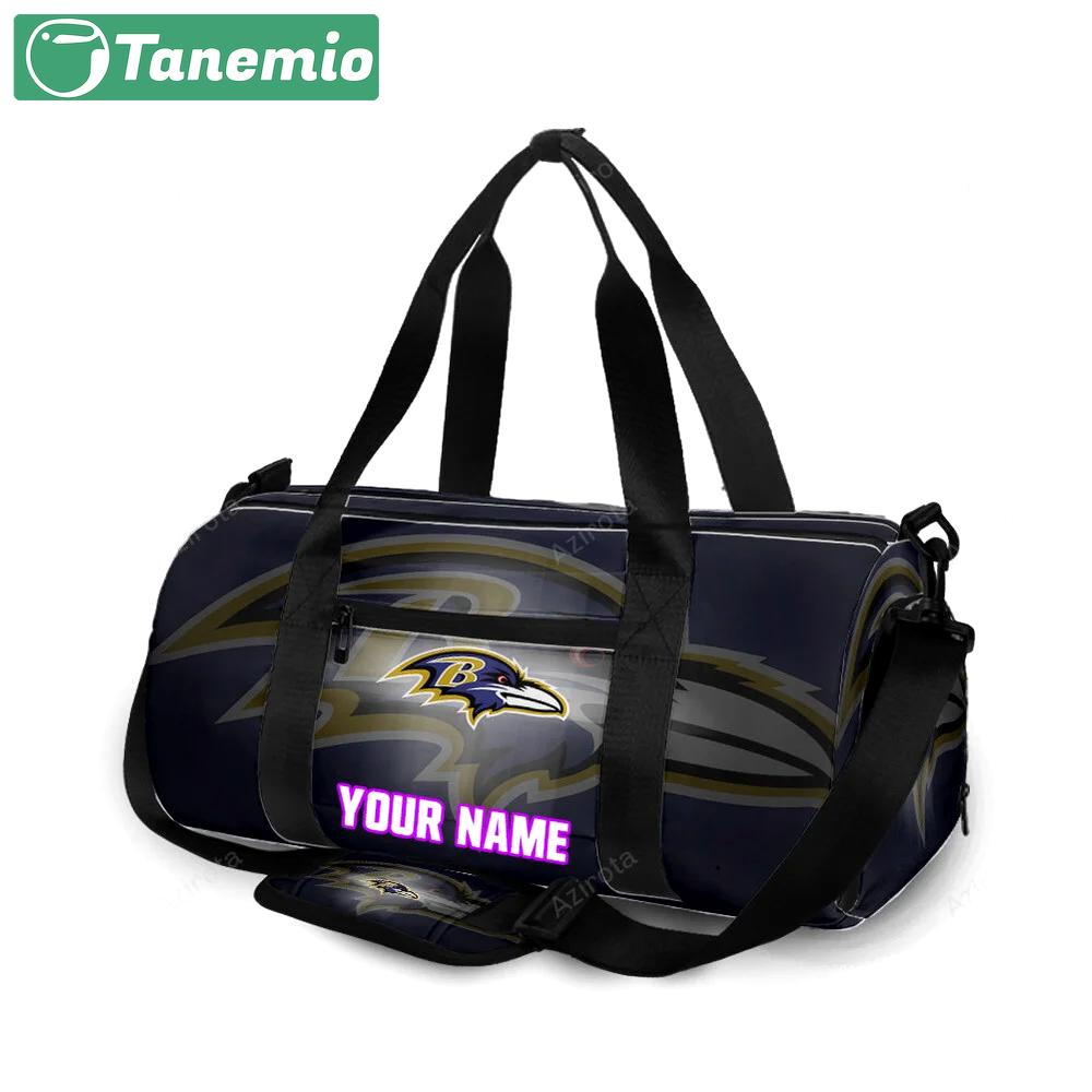 Baltimore ravens logo7 personalized name travel bag gym bag 1528 Travel Bag
