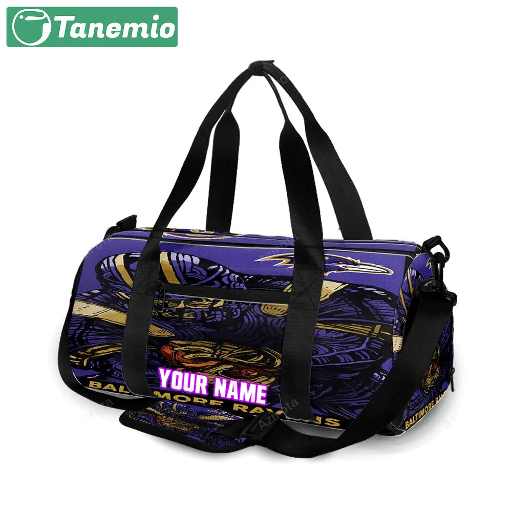 Baltimore ravens player personalized name travel bag gym bag 1646 Travel Bag