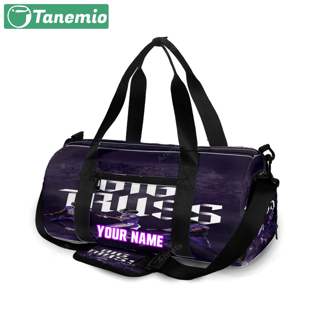 Baltimore ravens team14 big truss personalized name travel bag gym bag 290 Travel Bag