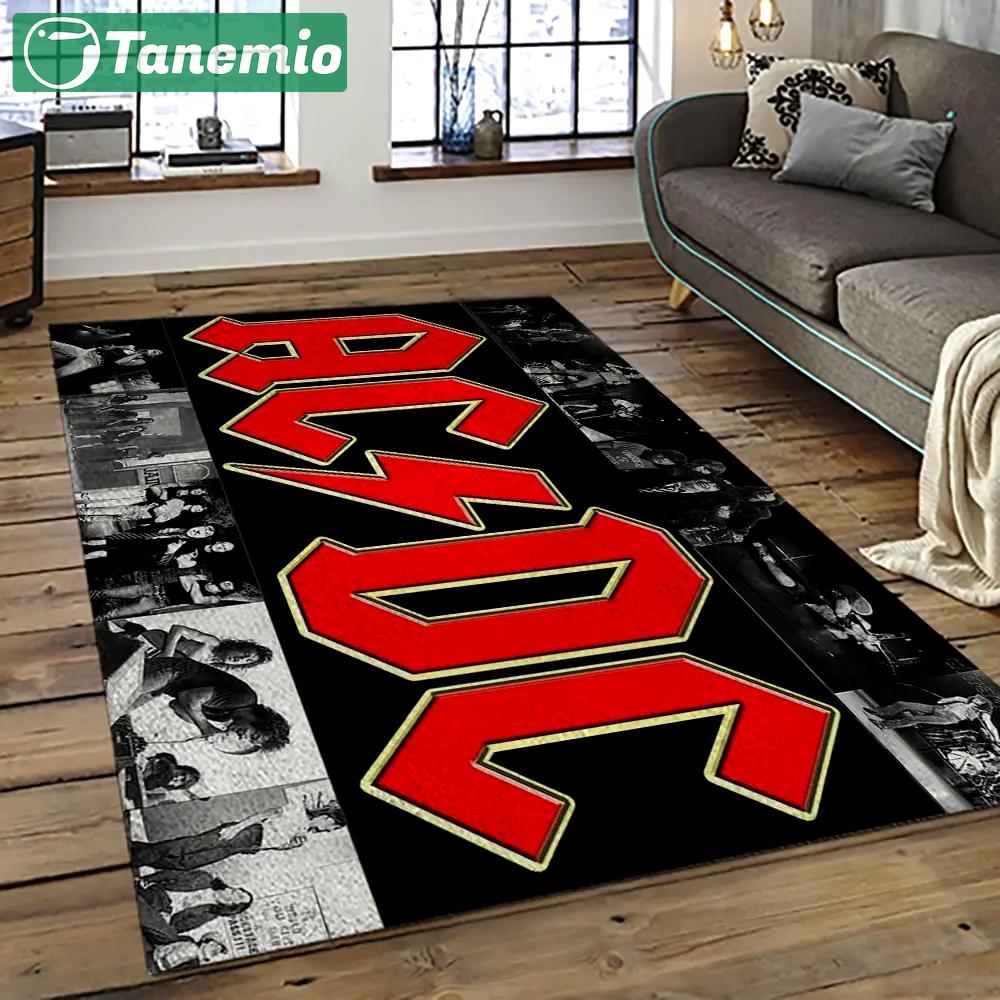 Band ac/dc music carpet rectangle area rug for living room bedroom decor acdc7 Rectangle Rug