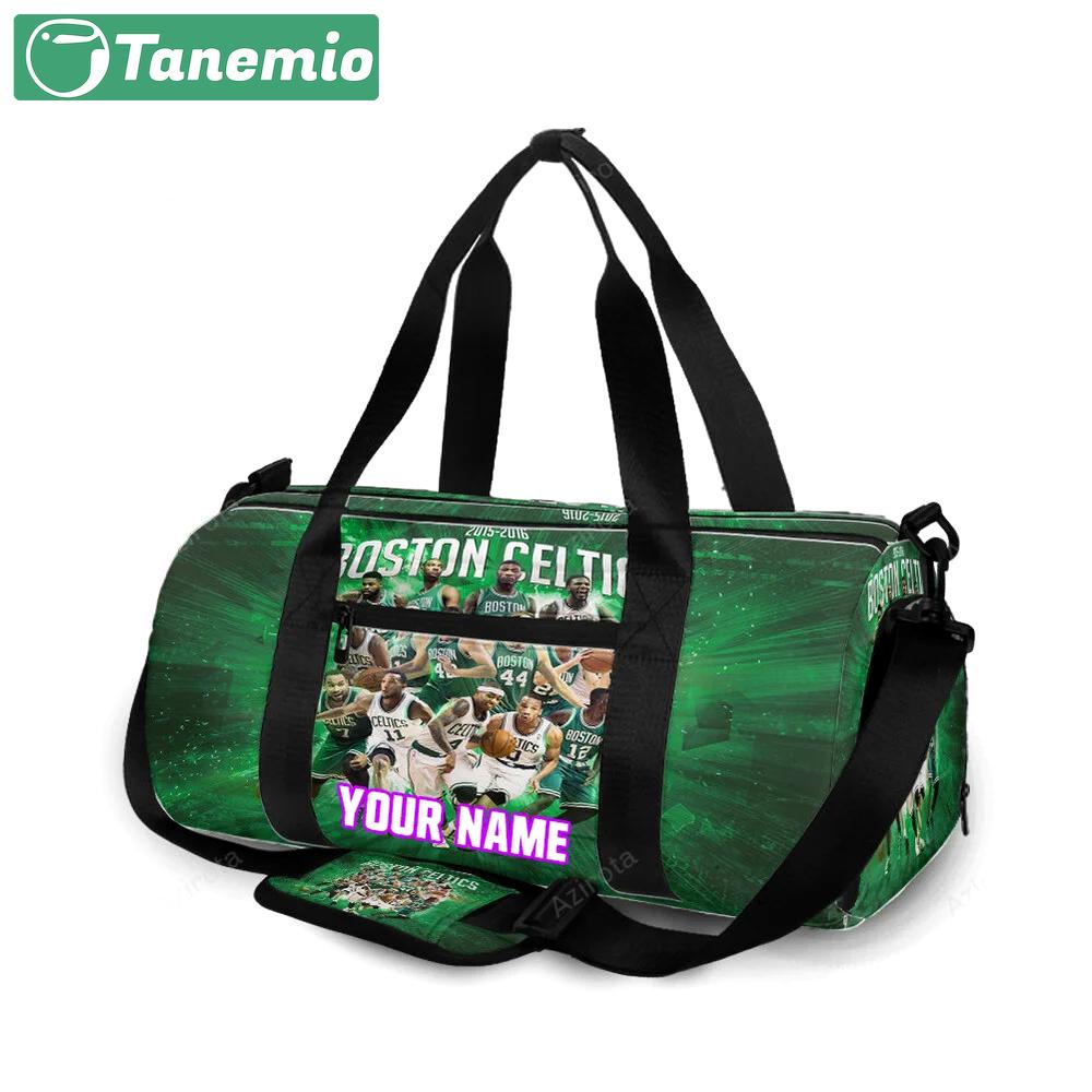 Boston celtics all players green personalized name travel bag gym bag 101 Travel Bag