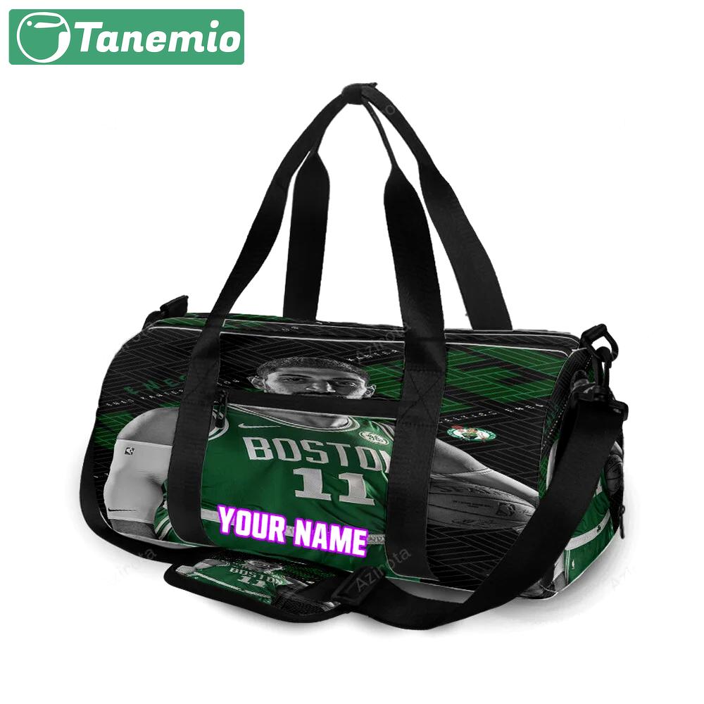 Boston celtics enes freedom1 personalized name travel bag gym bag 113 Travel Bag