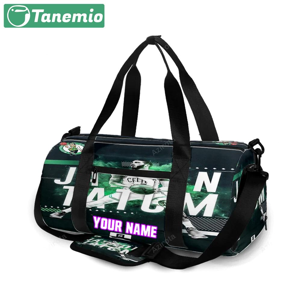 Boston celtics jayson tatum6 personalized name travel bag gym bag 1230 Travel Bag