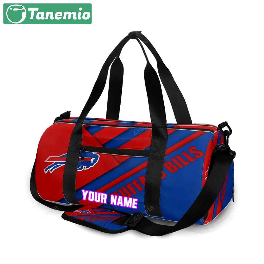 Buffalo bills logo v15 personalized name travel bag gym bag 743 Travel Bag