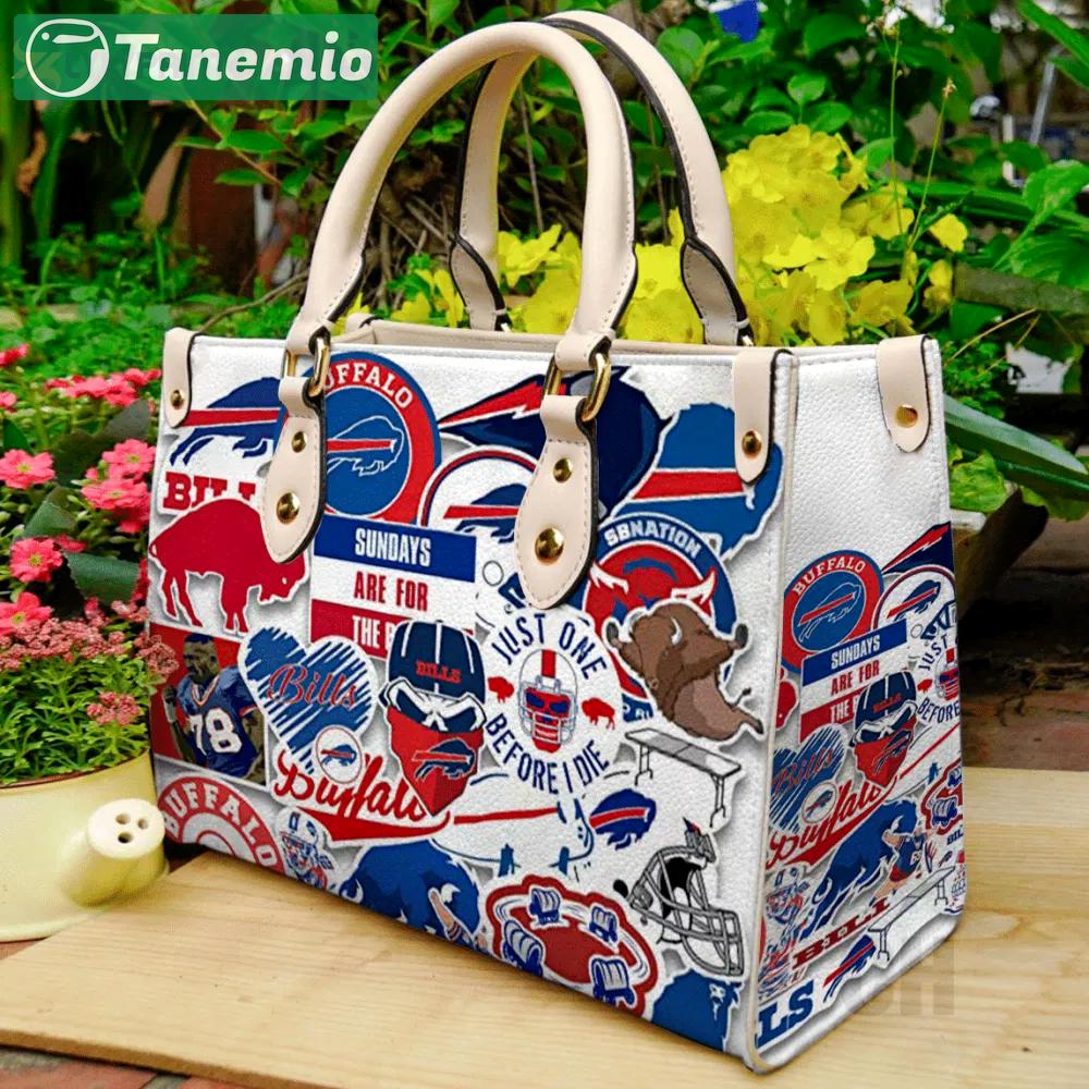 Buffalo bills lover leather hand bag gift for women’s day – perfect gift for women s day ch 3190 Women Leather Hand Bag