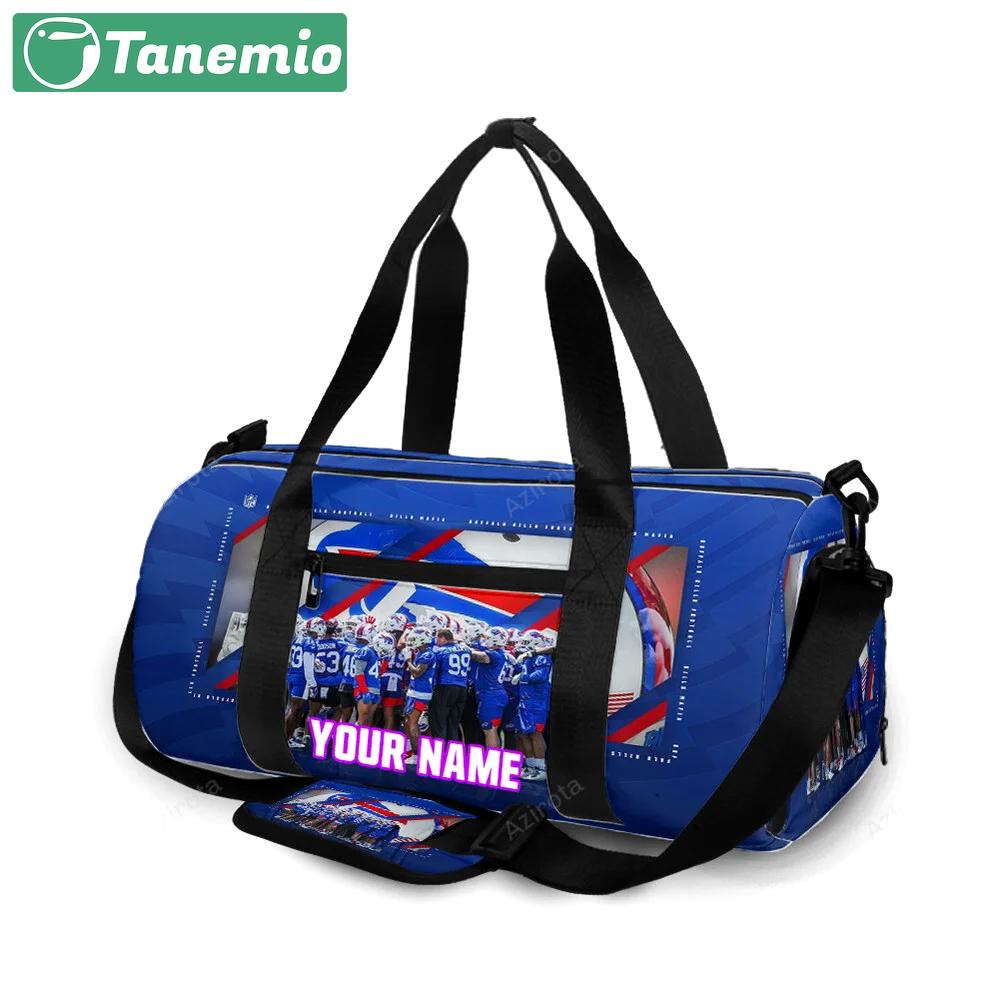 Buffalo bills players v1 personalized name travel bag gym bag 1016 Travel Bag