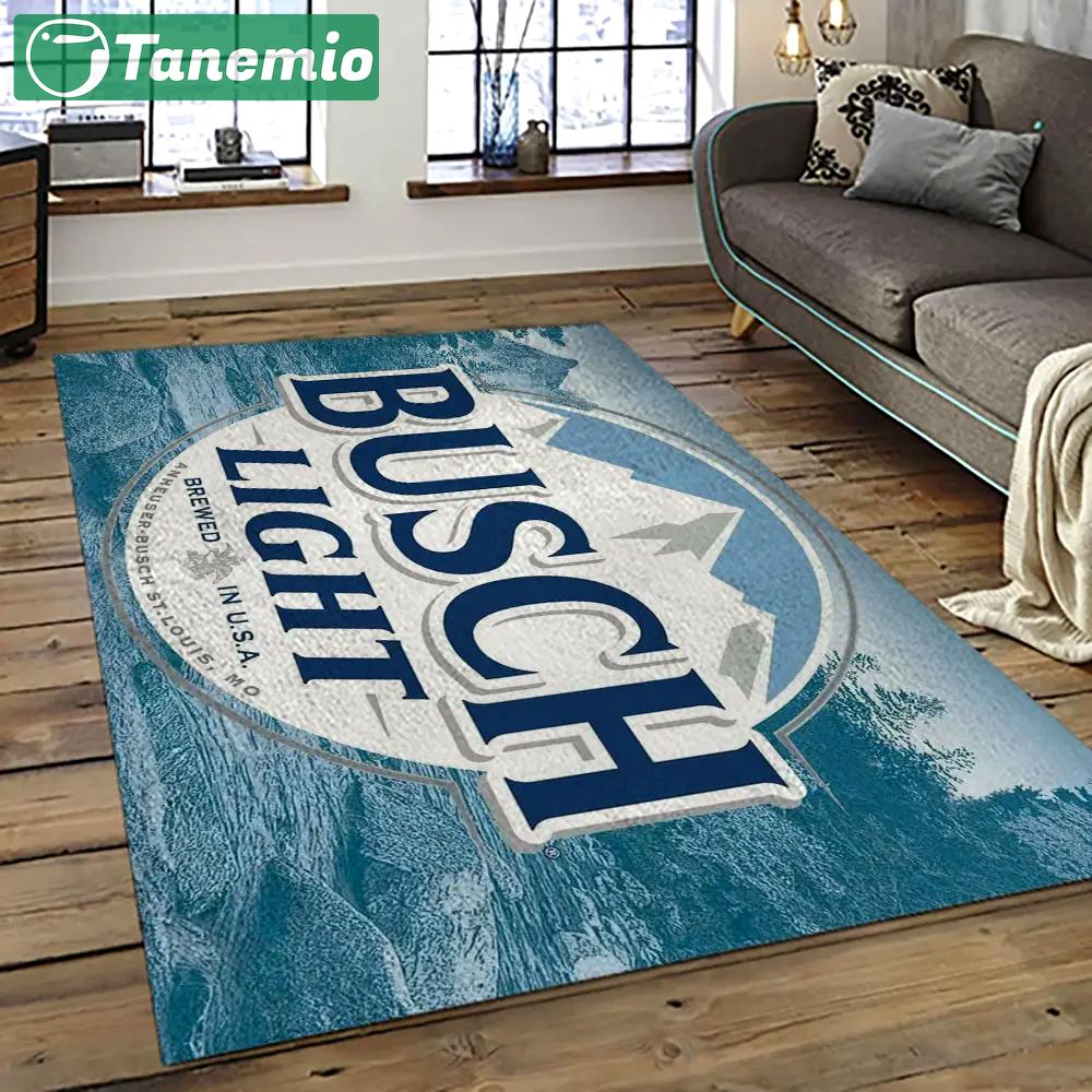 Busch light style living room retangle carpet area rug home decor room decor gift for friends bl20 Rectangle Rug